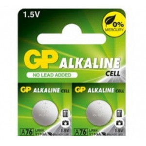 GP Alkaline button cell 1.5V A76F-U2